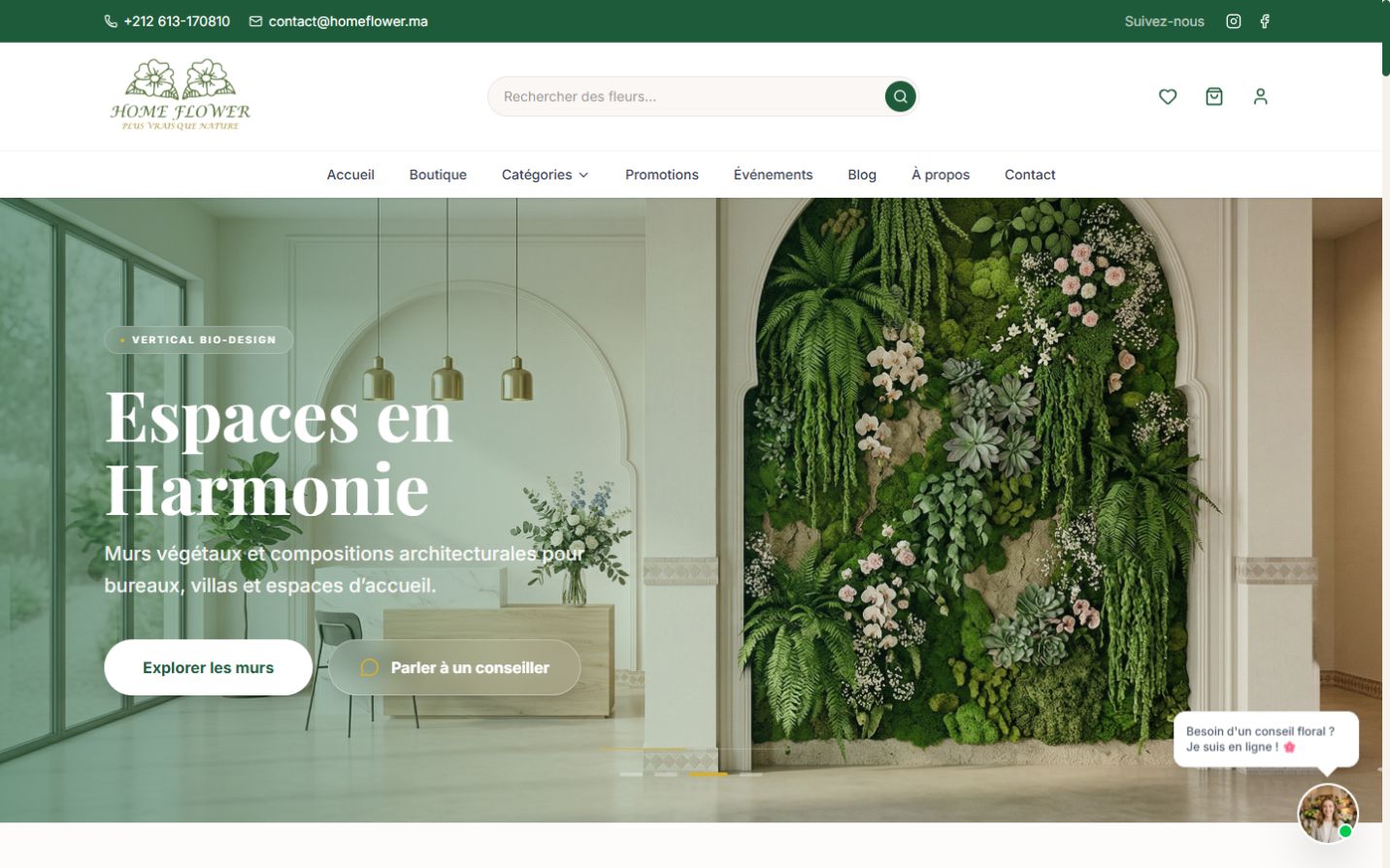 Aperçu de la boutique Home Flower